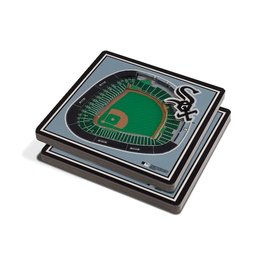 MLB 3D StadiumView Coasters By Youthefan in Chicago White Sox | 4" x 4" | Michaels®